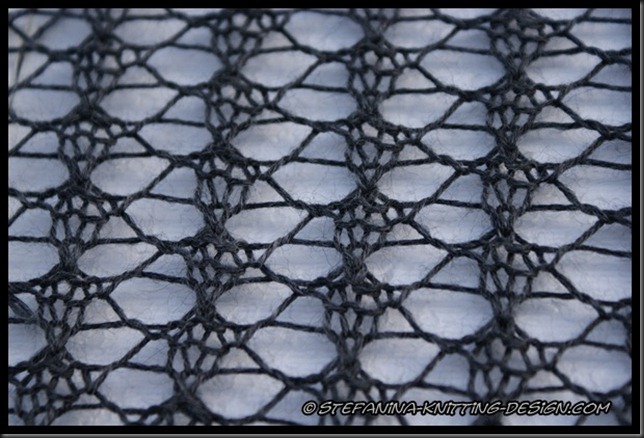 Souricette shawlette - stitch pattern 1