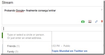 comentario google+