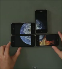 Imperdible video puzzle con iPhones