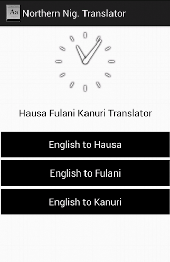 Hausa Fufude Kanuri Dictionary