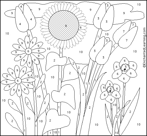 wallpapers Numeros Del 1 Al 20 Para Colorear dibujos para colorear con numeros