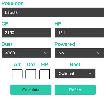 Cách tính chỉ số IVs trong Pokemon Go chuẩn nhất
