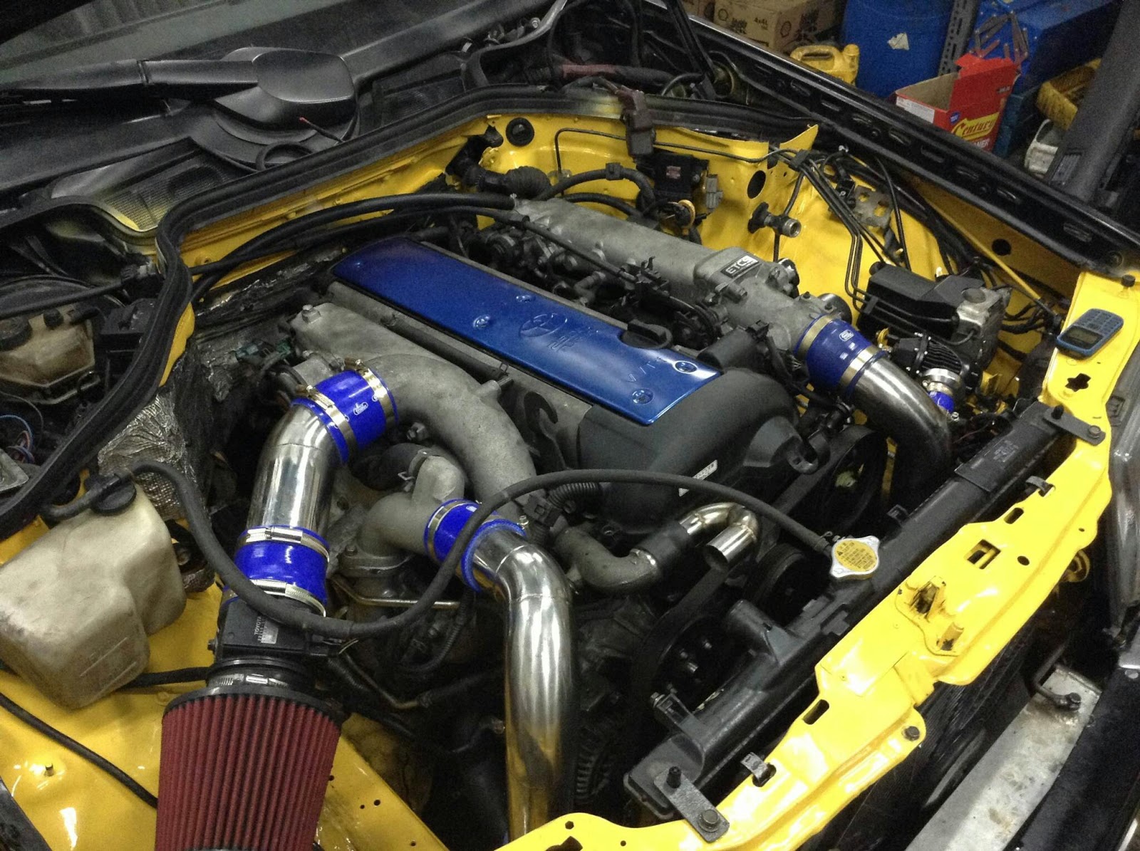 1JZ GTE VVTI W124 Custom (all stainless steel) Turbo Piping and Exhaust