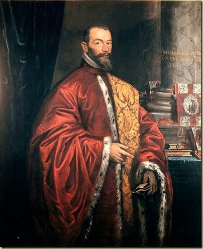 Portrait du doge Antonio Grimani