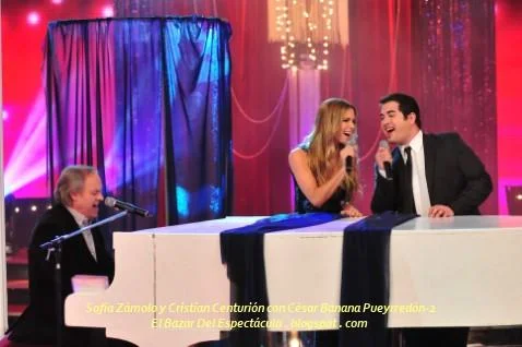 Sofía Zámolo y Cristian Centurión con César Banana Pueyrredón-2.JPG