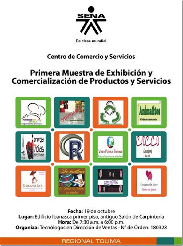 Muestra de Exhibiciòn y Comercialización de Productos y Servicios