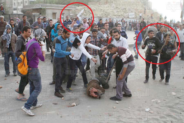 صور من الفوضى المنظمة التي تقف وراءها المعارضة المصرية وما تسمى جبهة الإنقاذ 601058_499077926808279_876738163_n