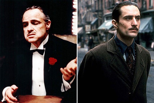 Der amerikanische Filmschauspieler Marlon Brando in der Rolle des Familienoberhauptes Don Vito Corleone in dem Coppola-Film "Der Pate" von 1972. Marlon Brando ist tot. Der zweifache Oscar- Preistr‰ger starb nach Best‰tigung seines Anwaltes am 02.07.2004 in Los Angeles. Er wurde 80 Jahre alt.