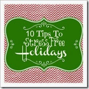 10 tips to stress free holidays