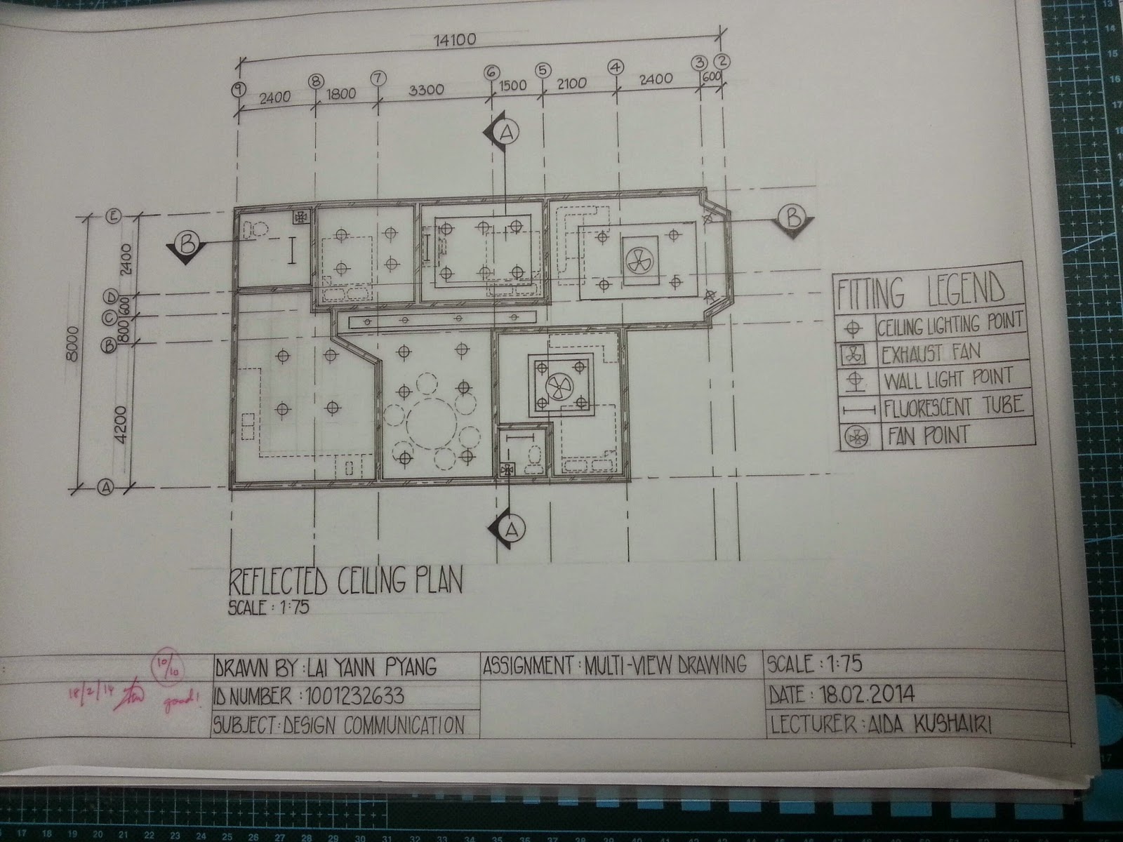 Reflected Ceiling Plan