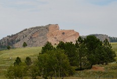 Crazy Horse memorial from the highway
