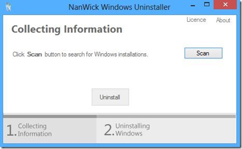 NanWick Windows Uninstaller