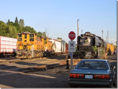 IMG_6476 Union Pacific #844 at Albina Yard in Portland on May 22, 2007