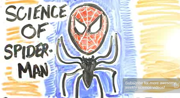 science of spiderman