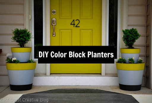Color Block Planter