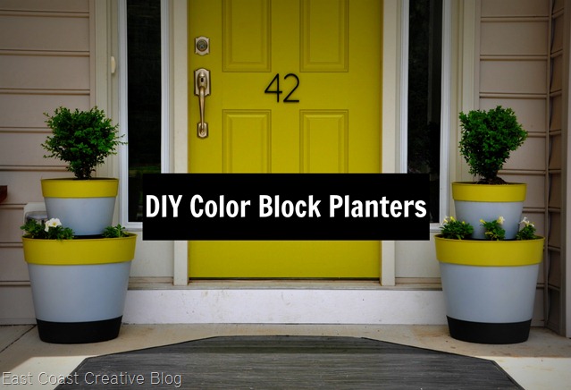 Color Block Planter