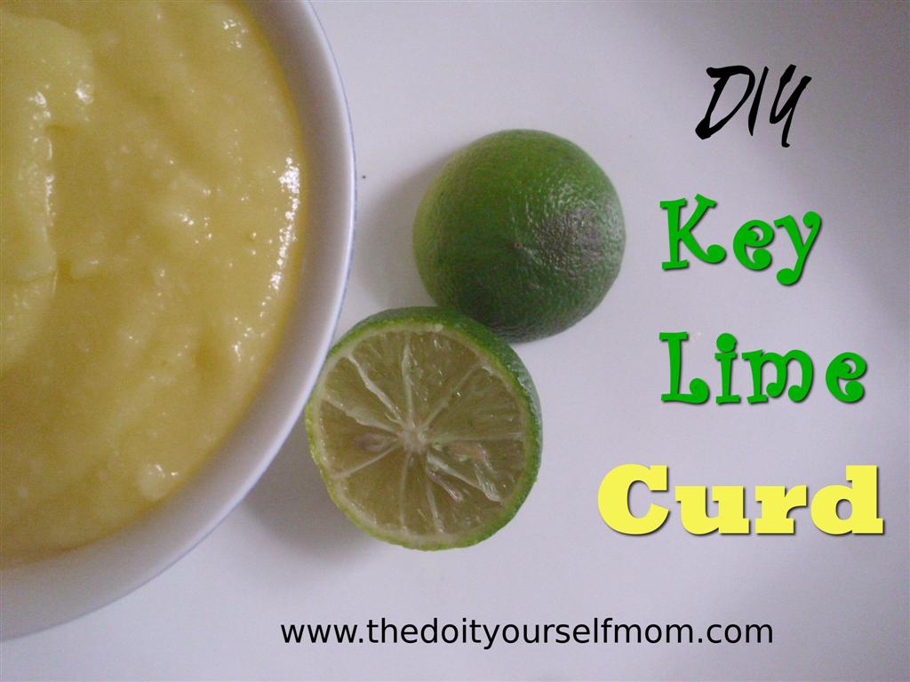 The DoItYourself Mom DIY Key Lime Curd