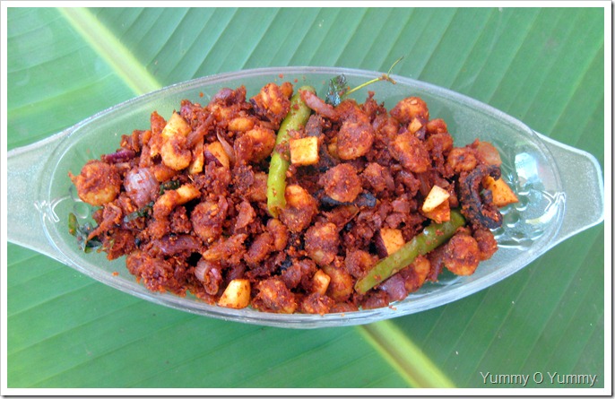 Prawns in Roasted Coconut Masala