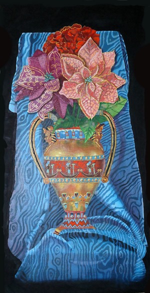Velvet Tetrault Floral Egypt Urn