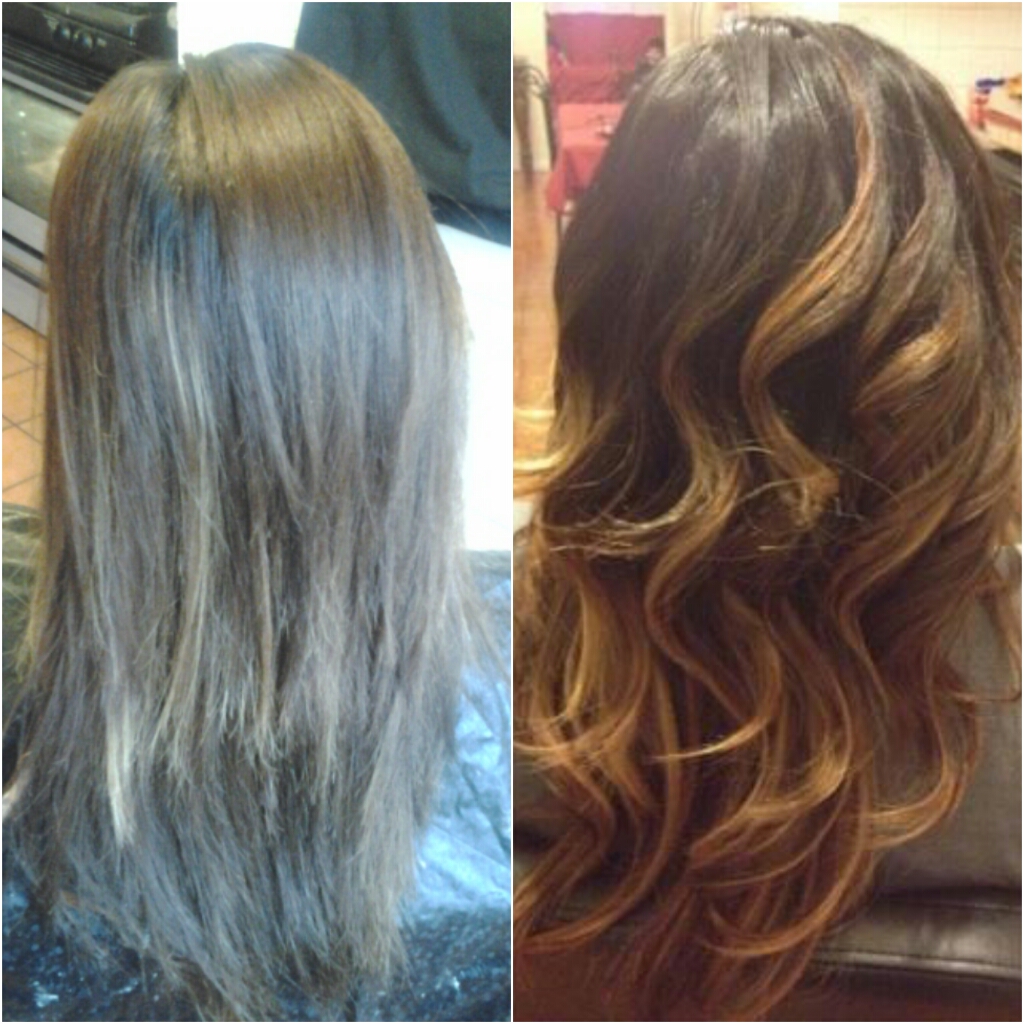 Healthy Hair Is Beautiful Hair Before And After Dark