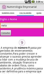 Numerologia Empresarial Screenshots 1