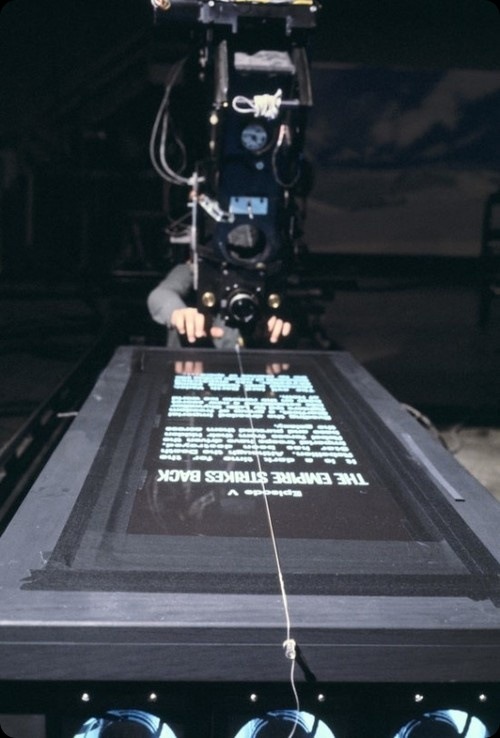 how the star wars opening title was made behind the scenes