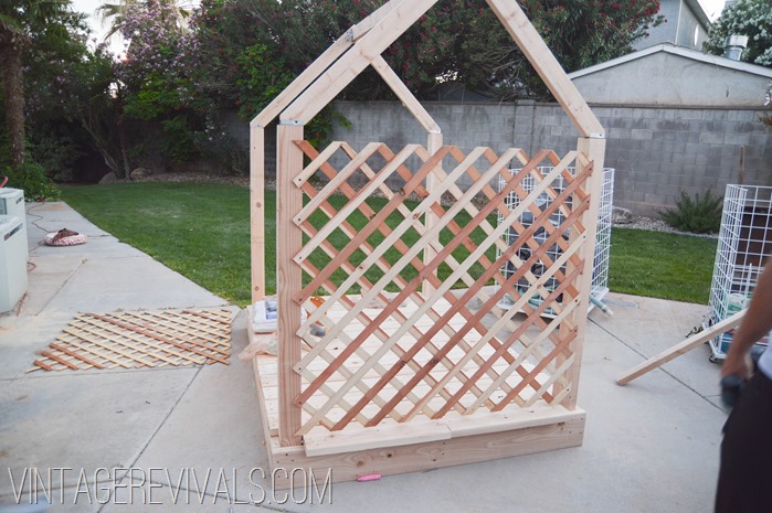 Outdoor Playhouse Plans @ Vintage Revivals-21