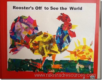 Rooster's Off to See the World - Eric Carle Art