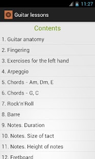 Free Download Guitar lessons APK for Android