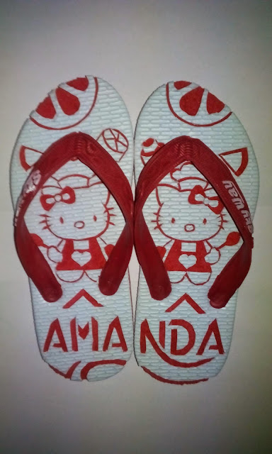 Art L Online Sandal  Hello  Kitty 