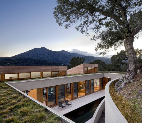 Casa Kentfield Hillside Arquitectos Turnbull Griffin Haesloop