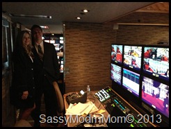 steph in truck with brent