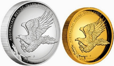 Australian Wedge-Tailed Eagle Coins