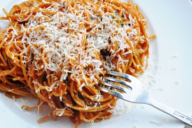 World's BEST Spaghetti RAO’s Homemade Marinara (vegan option, gf option)
