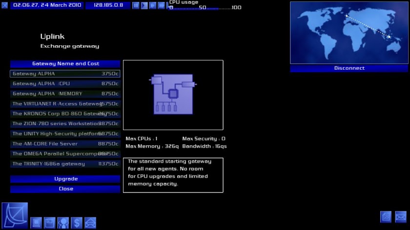 Uplink Screen 2