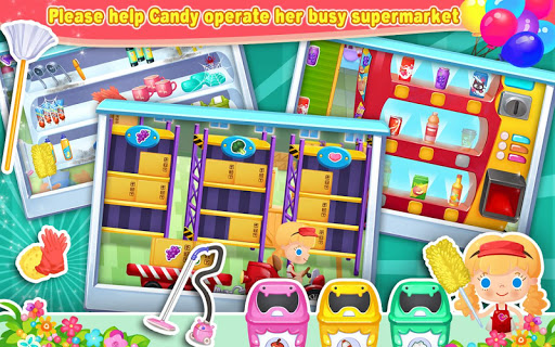 【免費家庭片App】Candy's Supermarket-APP點子