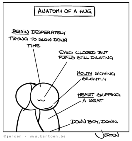 anatomy of a hug