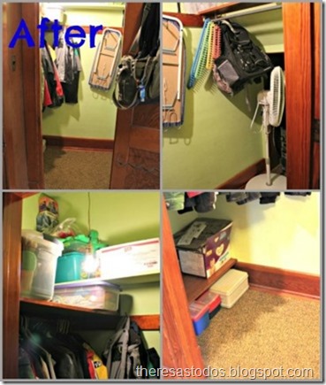 Spare Bedroom Closet After