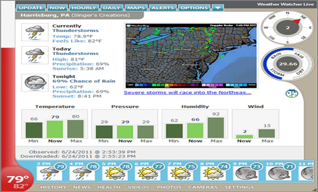 Weather Watcher Live Version 7.1.94 [Completa Estación meteorológica ...