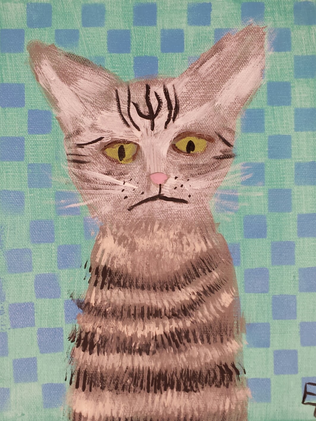 Angela Anderson Art  Blog Cat  Portrait Paintings  Kids 