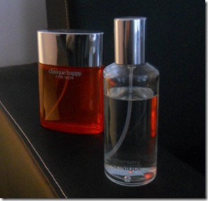 Zwerver verraden Vrijstelling First Class Male: Fragrance: Clinique – Happy for Men & Chemistry