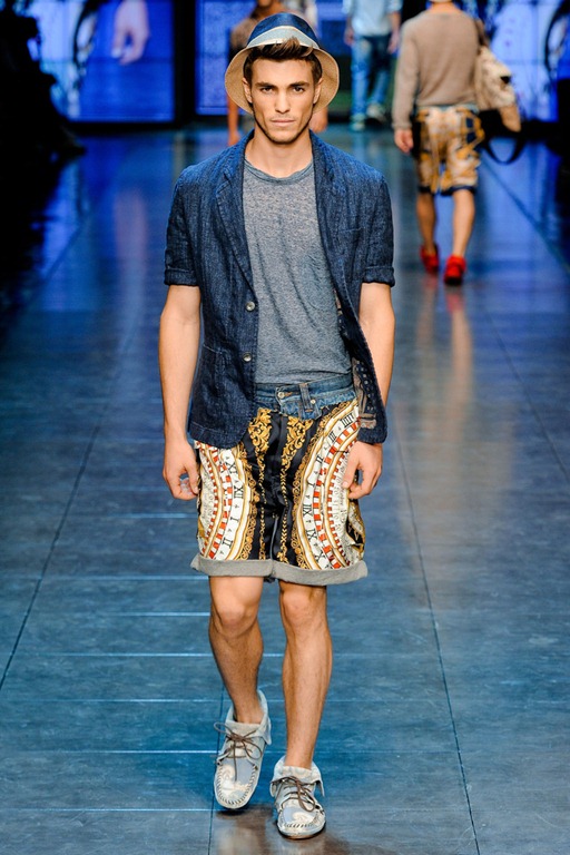 Wearable Trends: D&G Menswear Spring Summer 2012