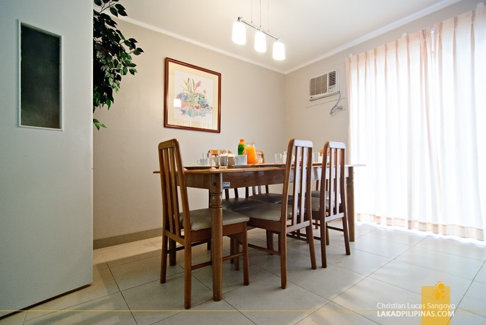 Sunny Dining Area at Subic Homes in Zambales