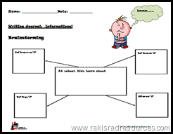 Free Writing Prompt for Primary Students from Raki's Rad Resources