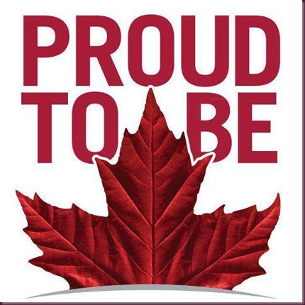 Proud to be canadian