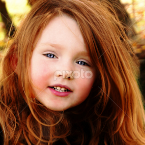 Hair Aflow by Cheryl Korotky - Babies & Children Child Portraits