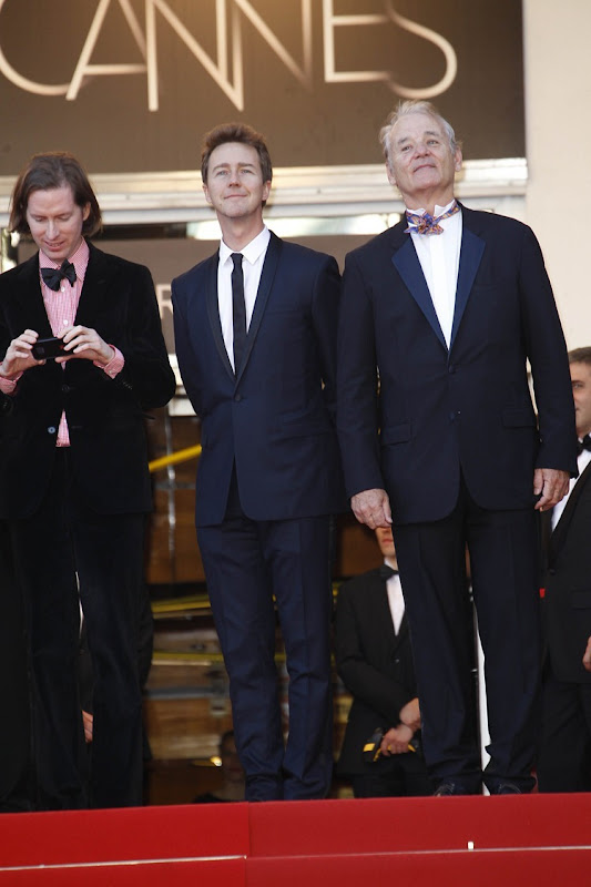 65EME FESTIVAL DE CANNES 2012 - RED CARPET DU FILM MOONRISE KING