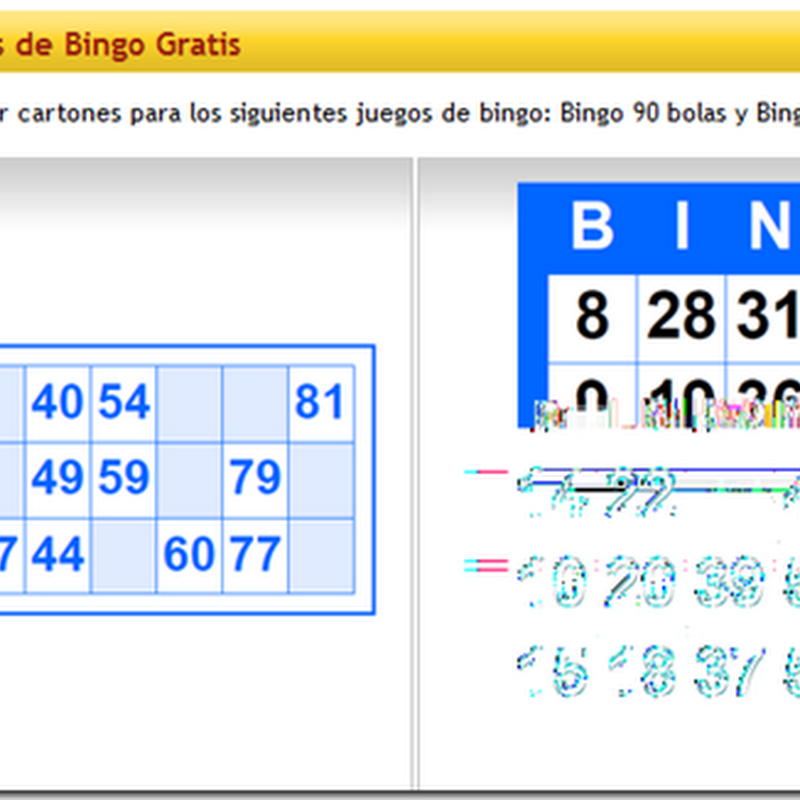 Vatio Náutico Completamente seco Generador de cartones de bingo gratis - Cachivaches