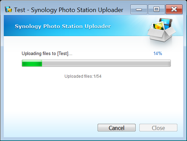 Photo Station Uploader is interesting but file copy works just as well