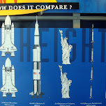 look at the size of that sucker - moon rocket apollo in Cape Canaveral, United States 